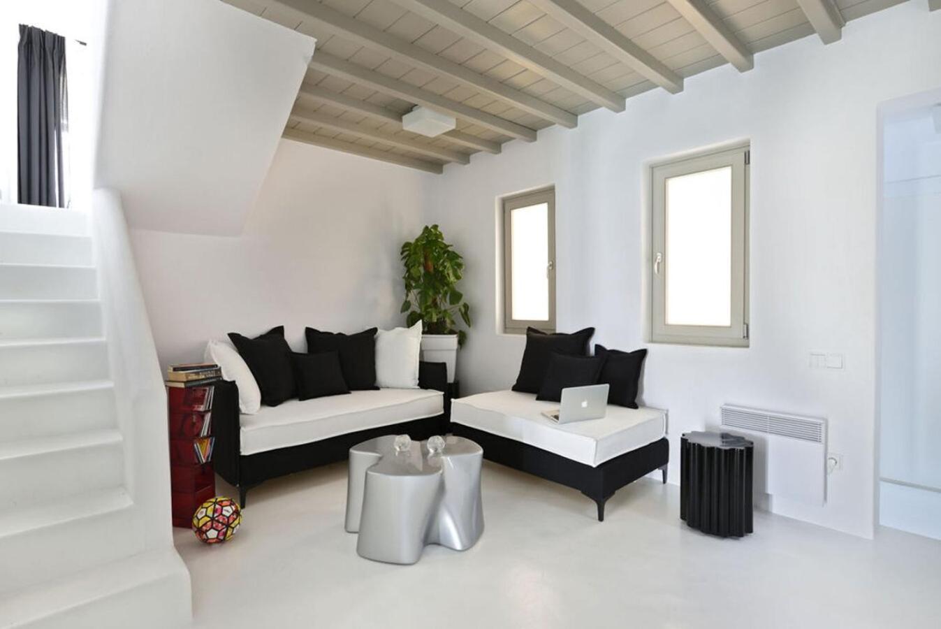 Villa Dafni 4Bed With Pool In Kalafatis Spilia Mykonos Town 外观 照片