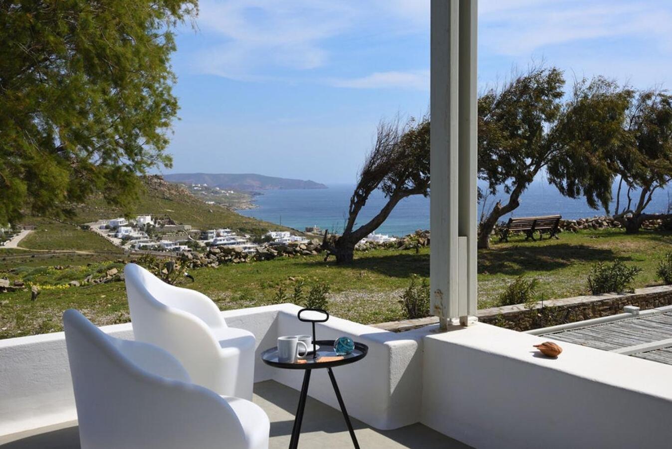 Villa Dafni 4Bed With Pool In Kalafatis Spilia Mykonos Town 外观 照片