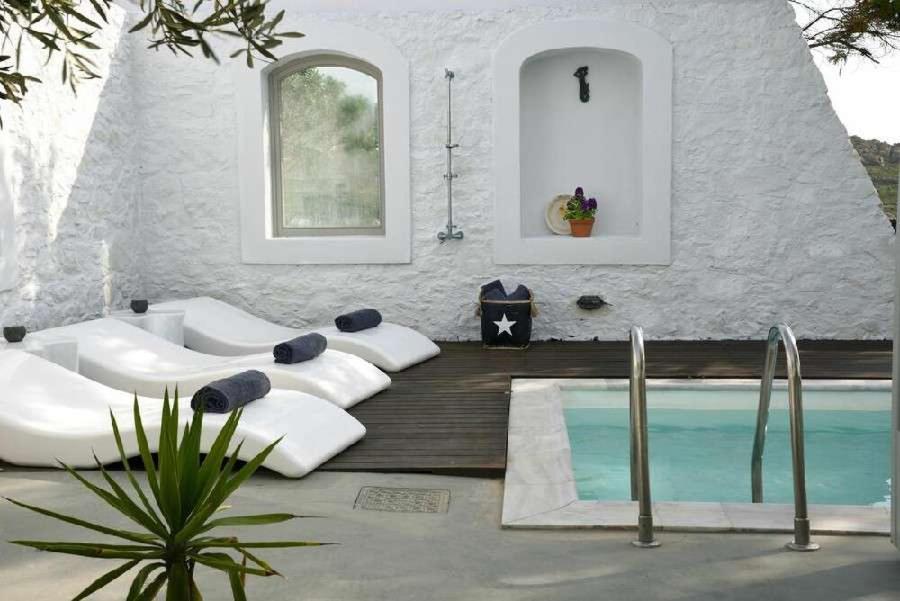 Villa Dafni 4Bed With Pool In Kalafatis Spilia Mykonos Town 外观 照片
