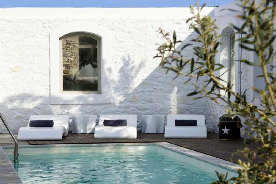 Villa Dafni 4Bed With Pool In Kalafatis Spilia Mykonos Town 外观 照片